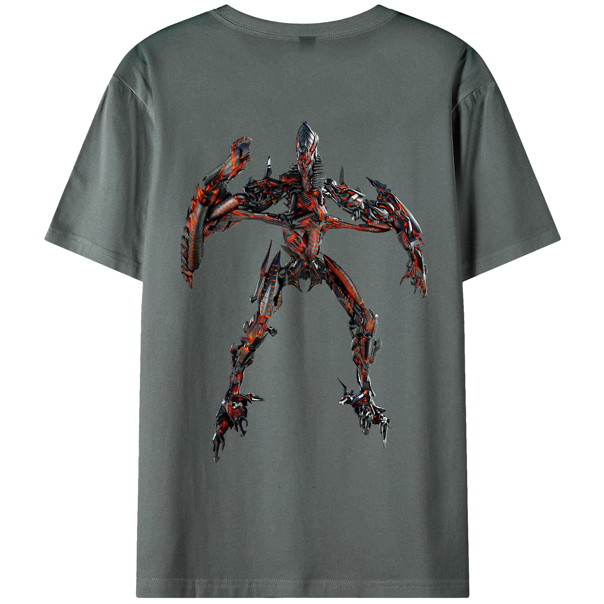 （画像用）  綿100％ メンズ半袖Tシャツ（バックプリント） 通気性